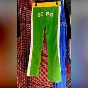 ❤️BCBG MAXAZRIA❤️ Green/Yllw Flare Jogger